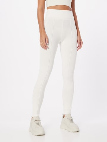 Skinny Leggings 'ALLIE' di GUESS in bianco: frontale