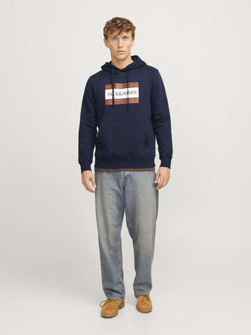 Sweat-shirt JACK & JONES en bleu