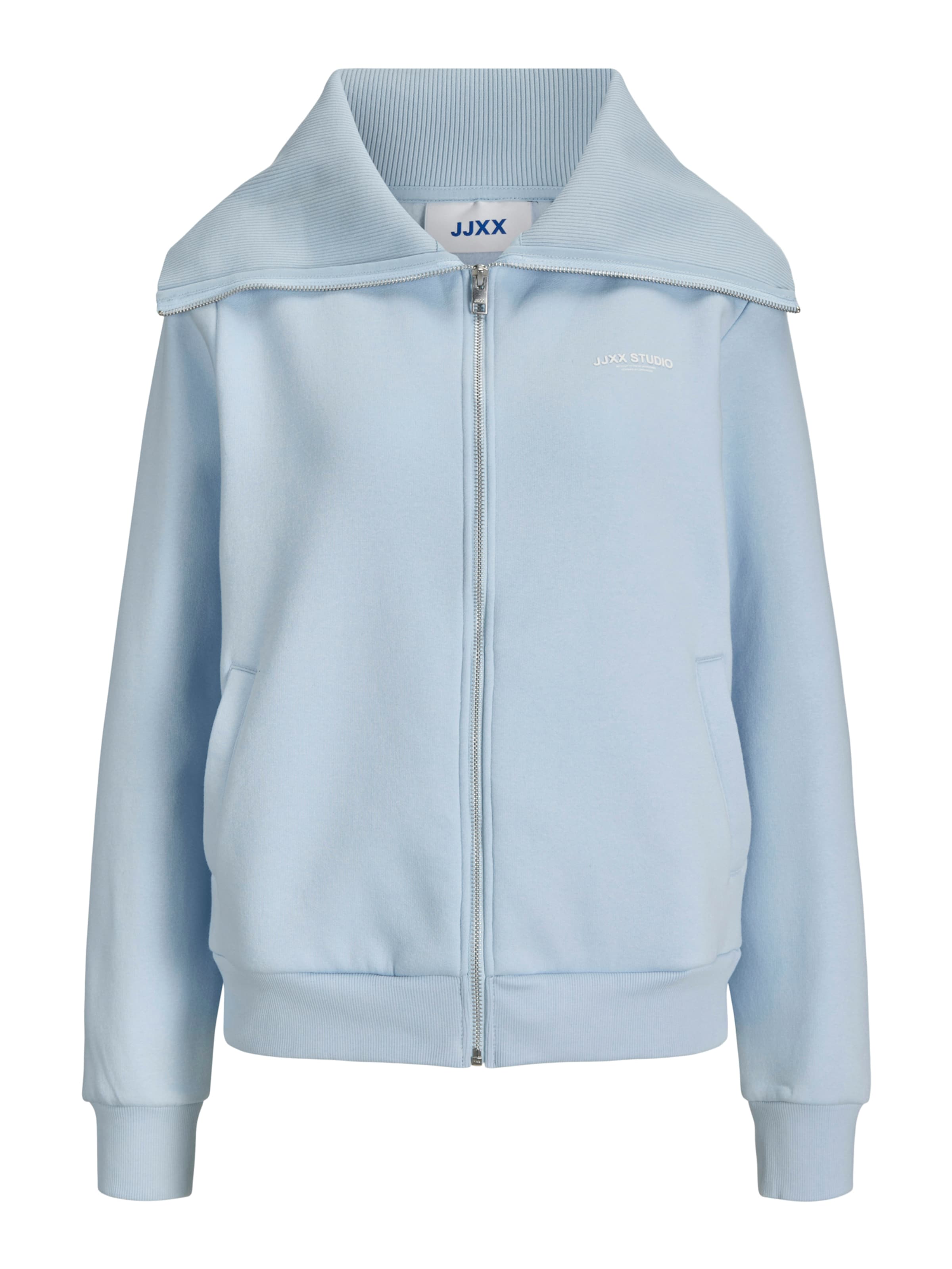 JJXX Tepláková bunda &#x27;JXSTUDIO&#x27; - Modrá: predná strana