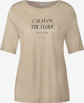 STREET ONE Shirt in Beige: front