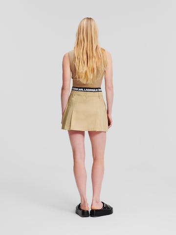 KARL LAGERFELD JEANS Skirt in Beige