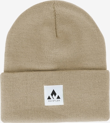 Whistler Beanie 'Bunde' in Beige: front