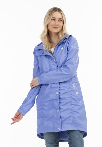 Schmuddelwedda Raincoat in Purple: front