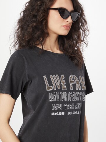 melns River Island T-Krekls