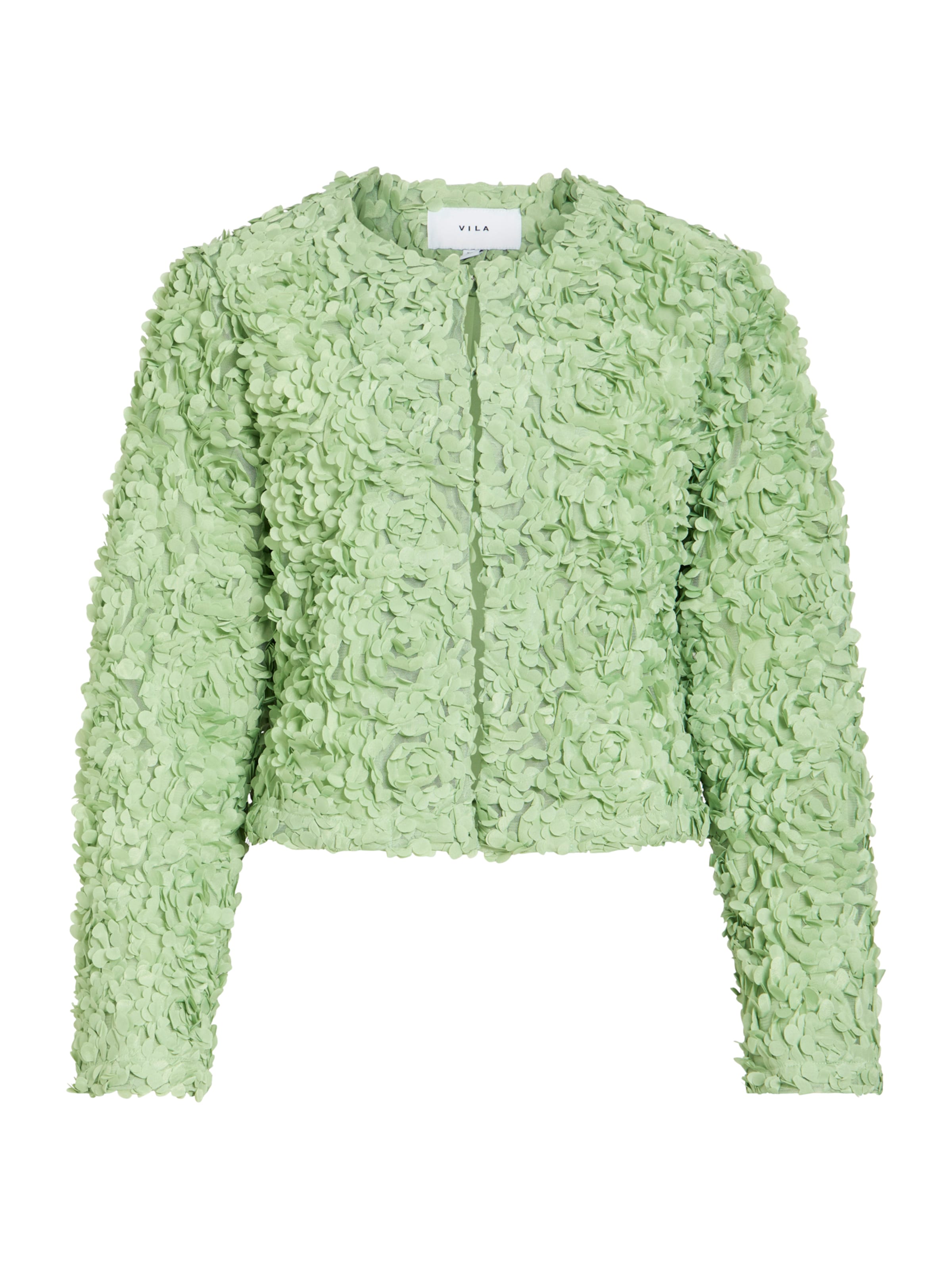 VILA Kardigán 'VIROSIE' - Zelená: predná strana