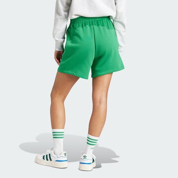 ADIDAS ORIGINALS Loose fit Pants 'Essentials' in Green