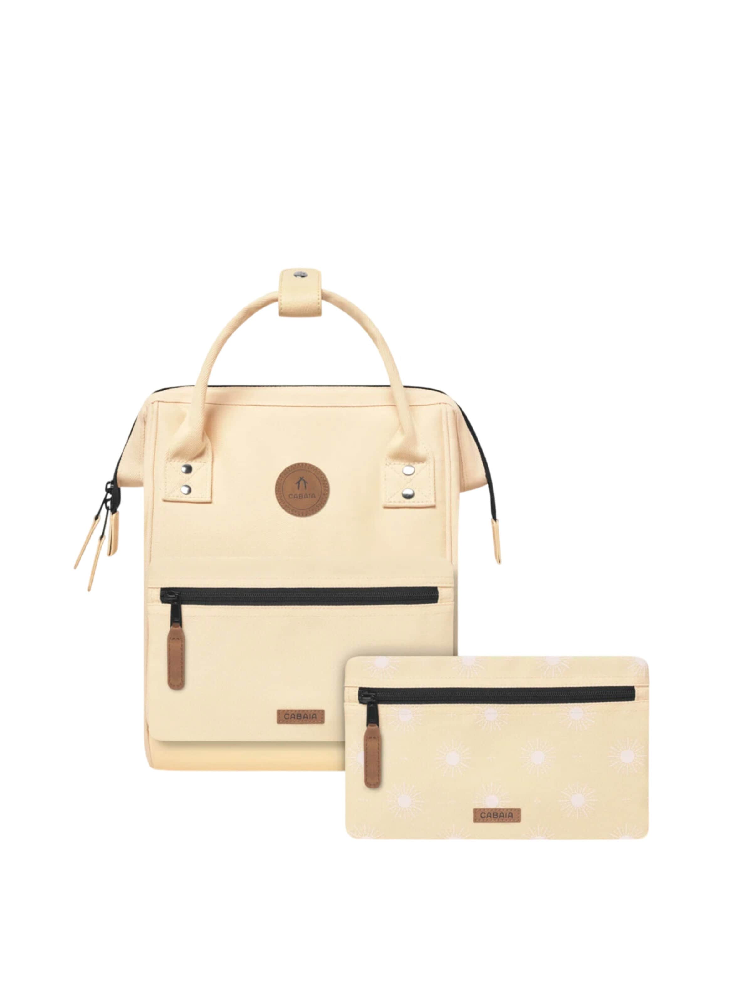 Cabaia Backpack 'Ibiza S' in Yellow: front