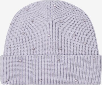 NAME IT Beanie 'MERLE' in Purple: front