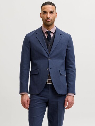 JACK & JONES Slim fit Colbert 'JPRMARTIN' in Blauw: voorkant