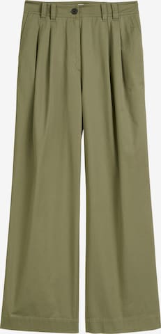 Wide Leg Pantalon à pince Marc O'Polo en vert : devant