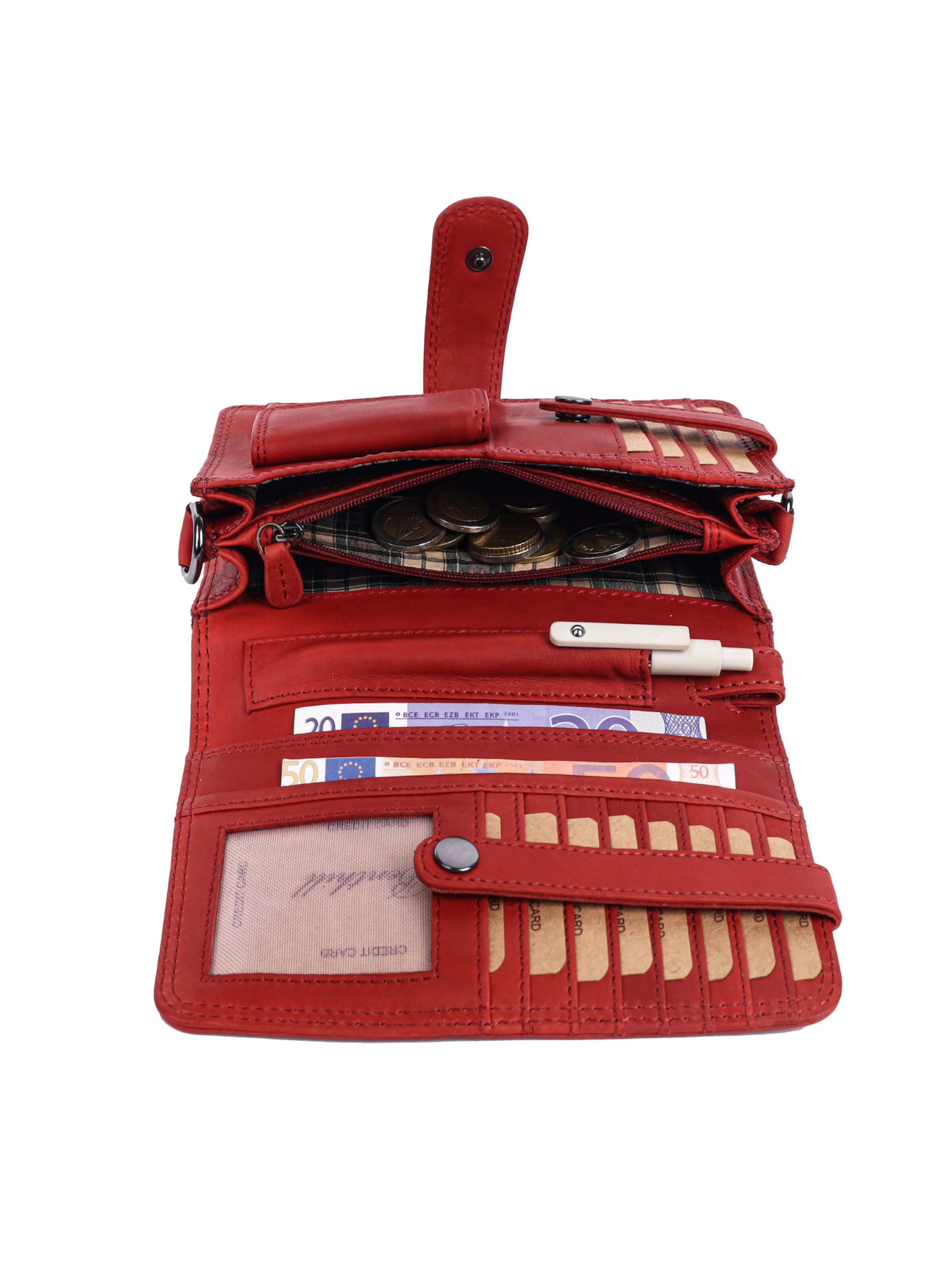 Benthill Crossbody Bag in Red