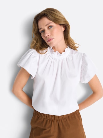 Rich & Royal Bluse in Weiß: Vorderseite