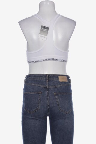 Calvin Klein Top S in Weiß