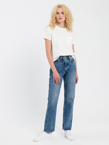 Cross Jeans Wide Leg Jeans 'Diana' in Blau