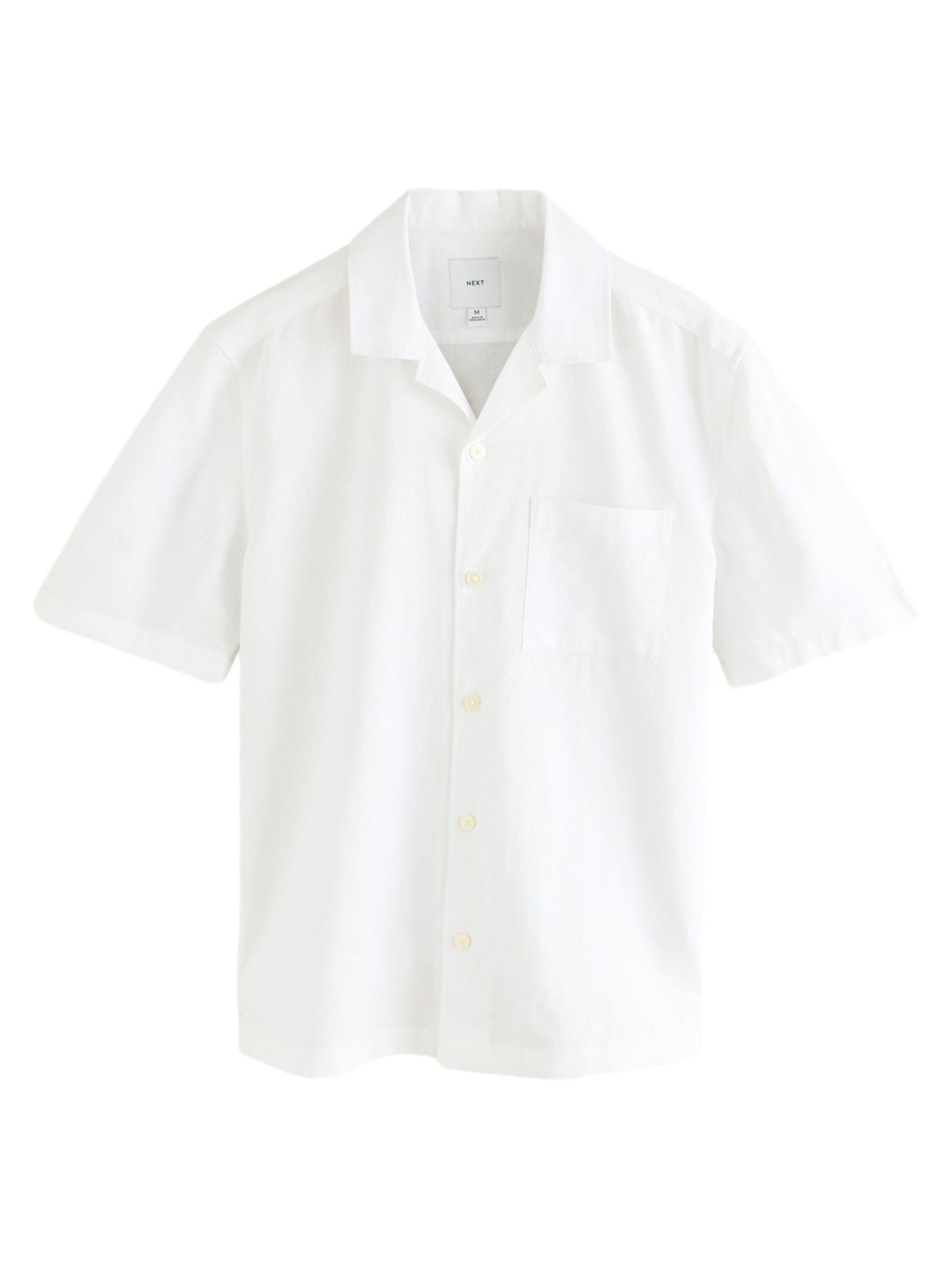 Regular fit Camicia di Next in bianco: frontale