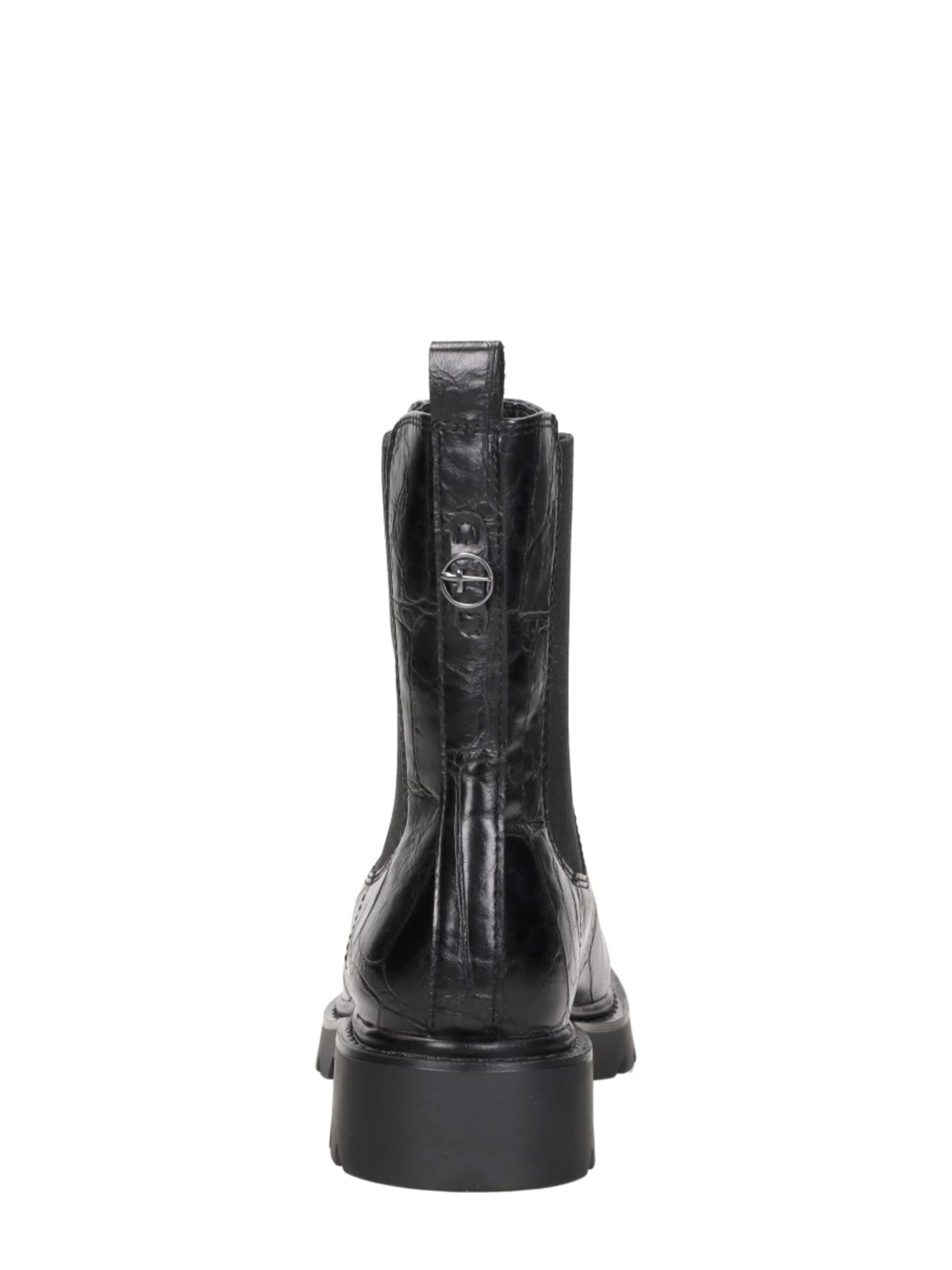 Tamaris Chelsea boots in Zwart