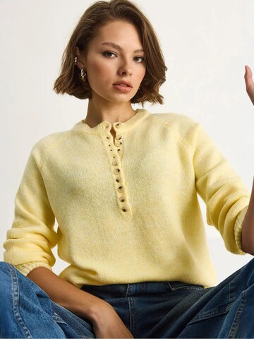 Bianco Lucci Sweater in Yellow