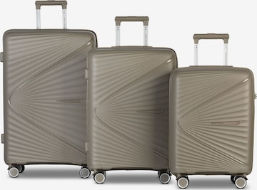 Set di valigie 'Vegas' di Worldpack in grigio: frontale