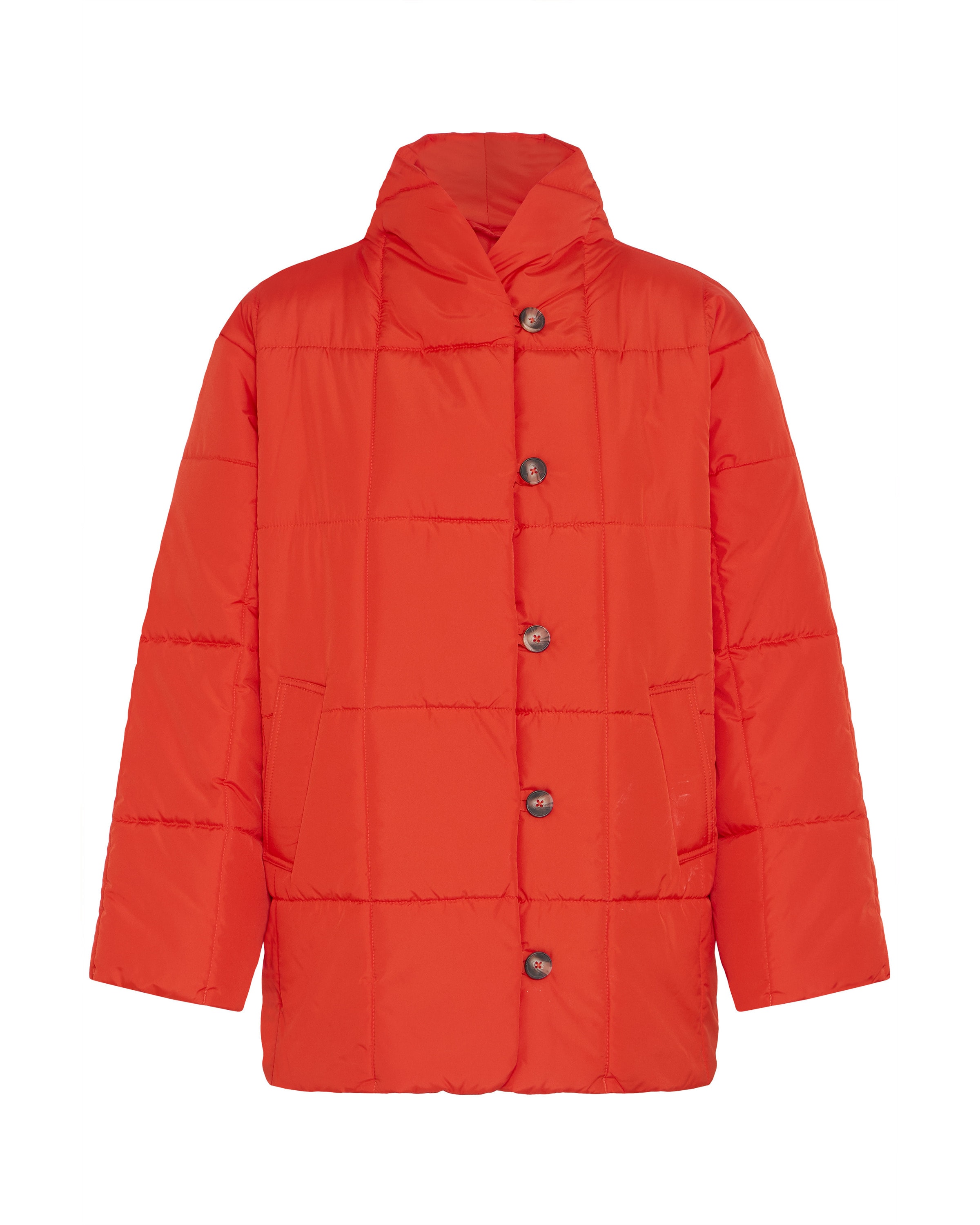 ICHI Between-Season Jacket 'IHHANSA' in Red: front