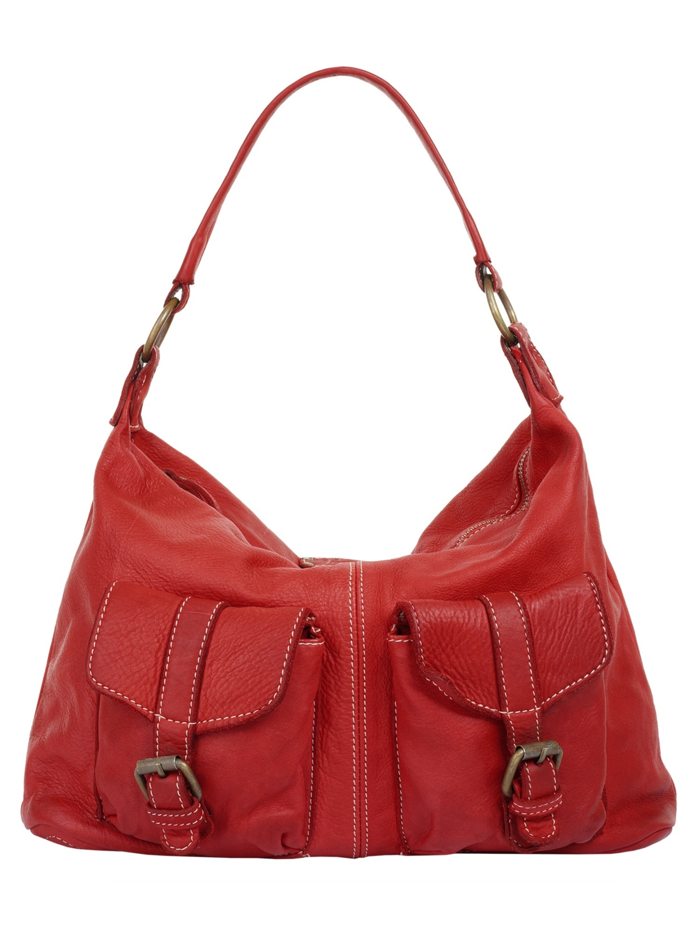 Cabas Cluty en rouge : devant