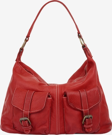 Cabas Cluty en rouge : devant