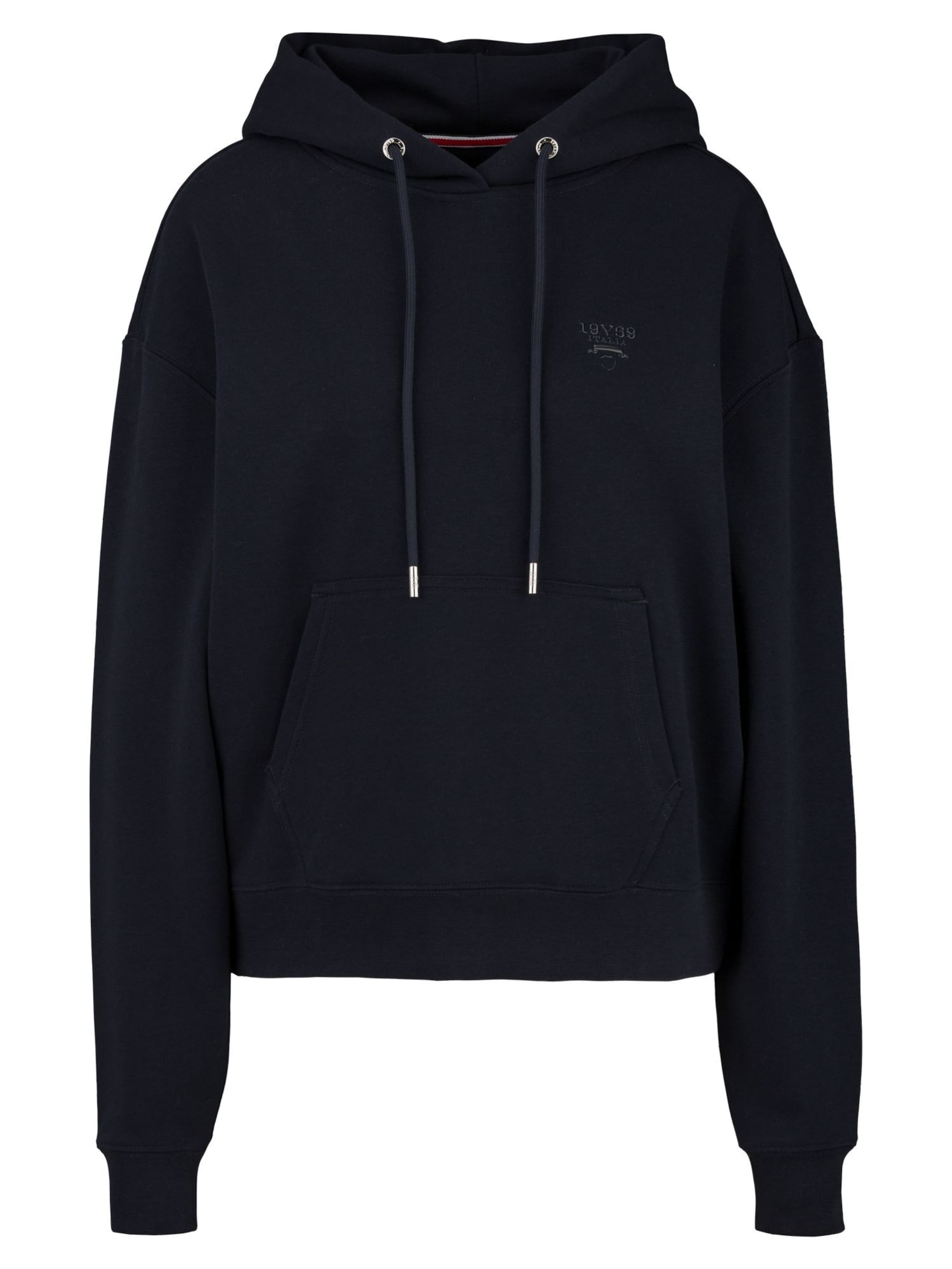 19V69 ITALIA Sweatshirt 'Kara' in Blau: Vorderseite
