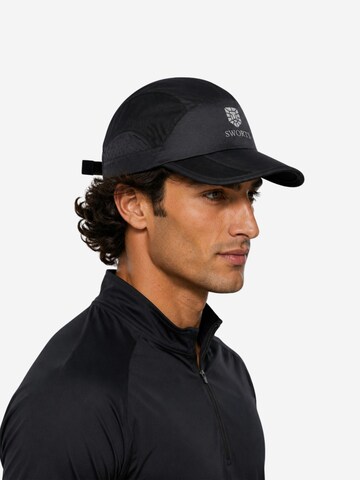 SWORTS Athletic Cap 'HEAD UP' in Black