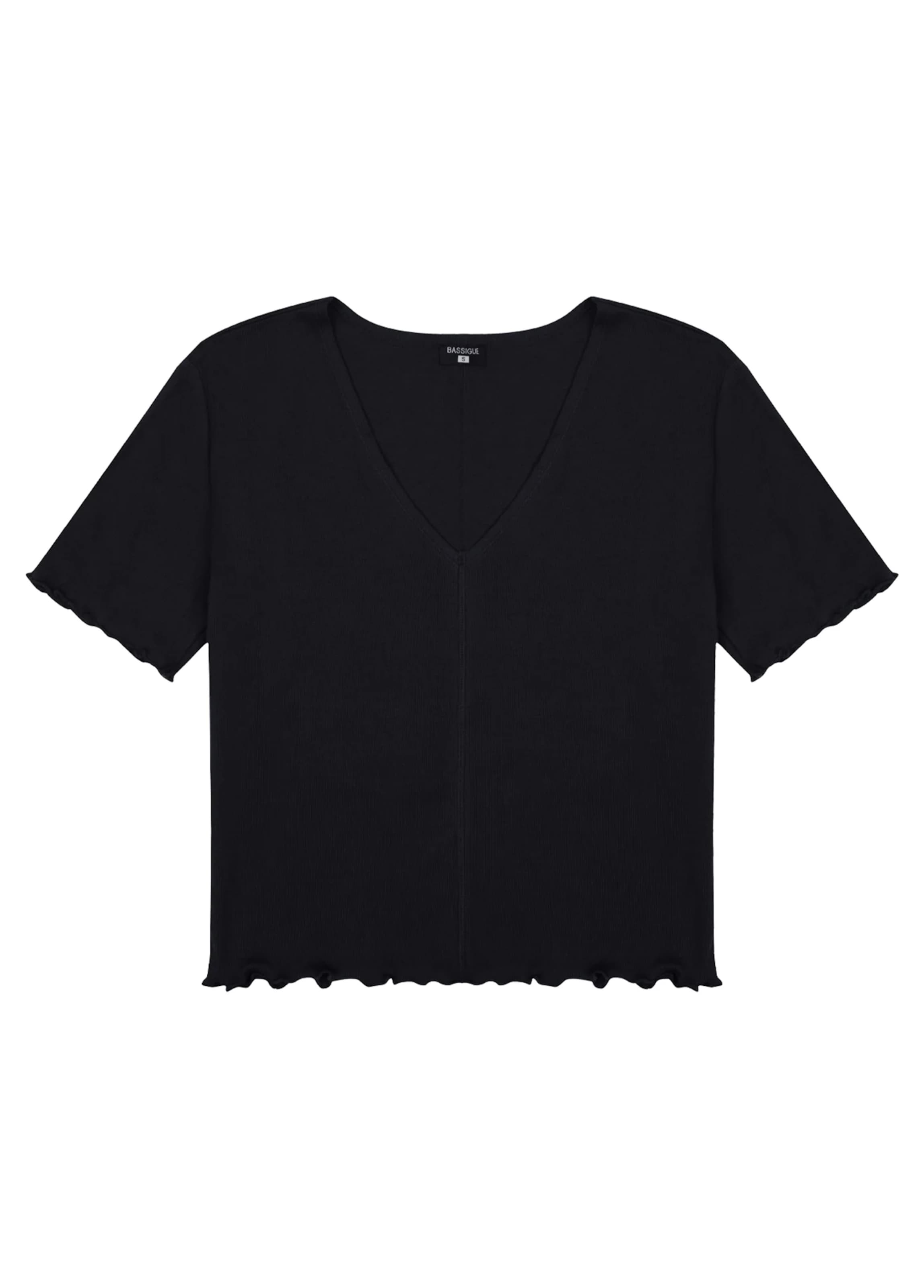 BASSIGUE Shirt in Black: front