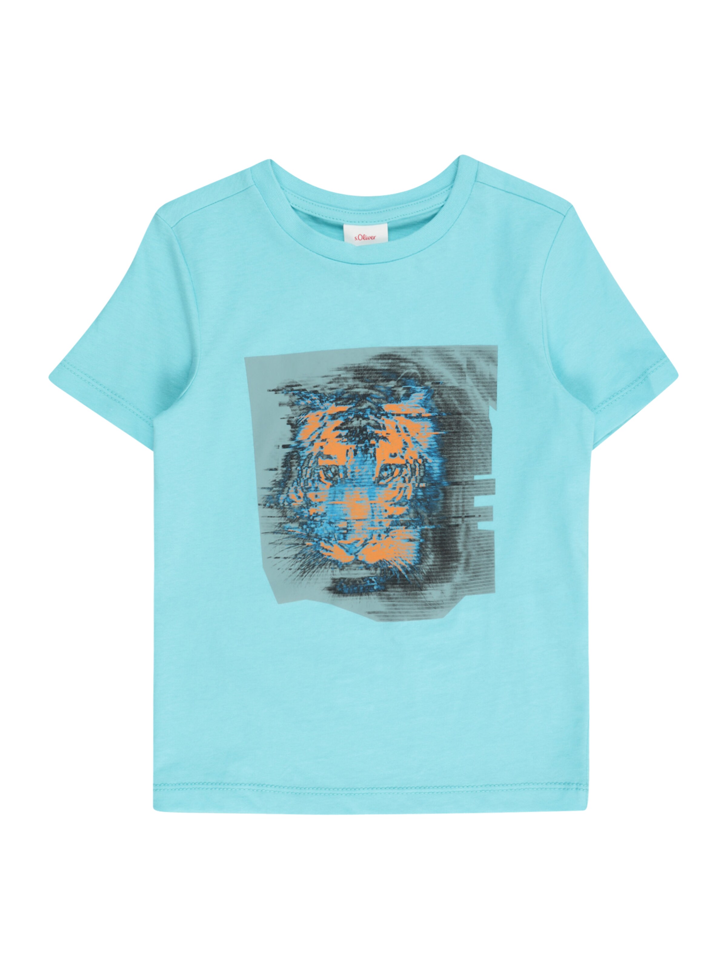 s.Oliver Shirt in Blauw: voorkant