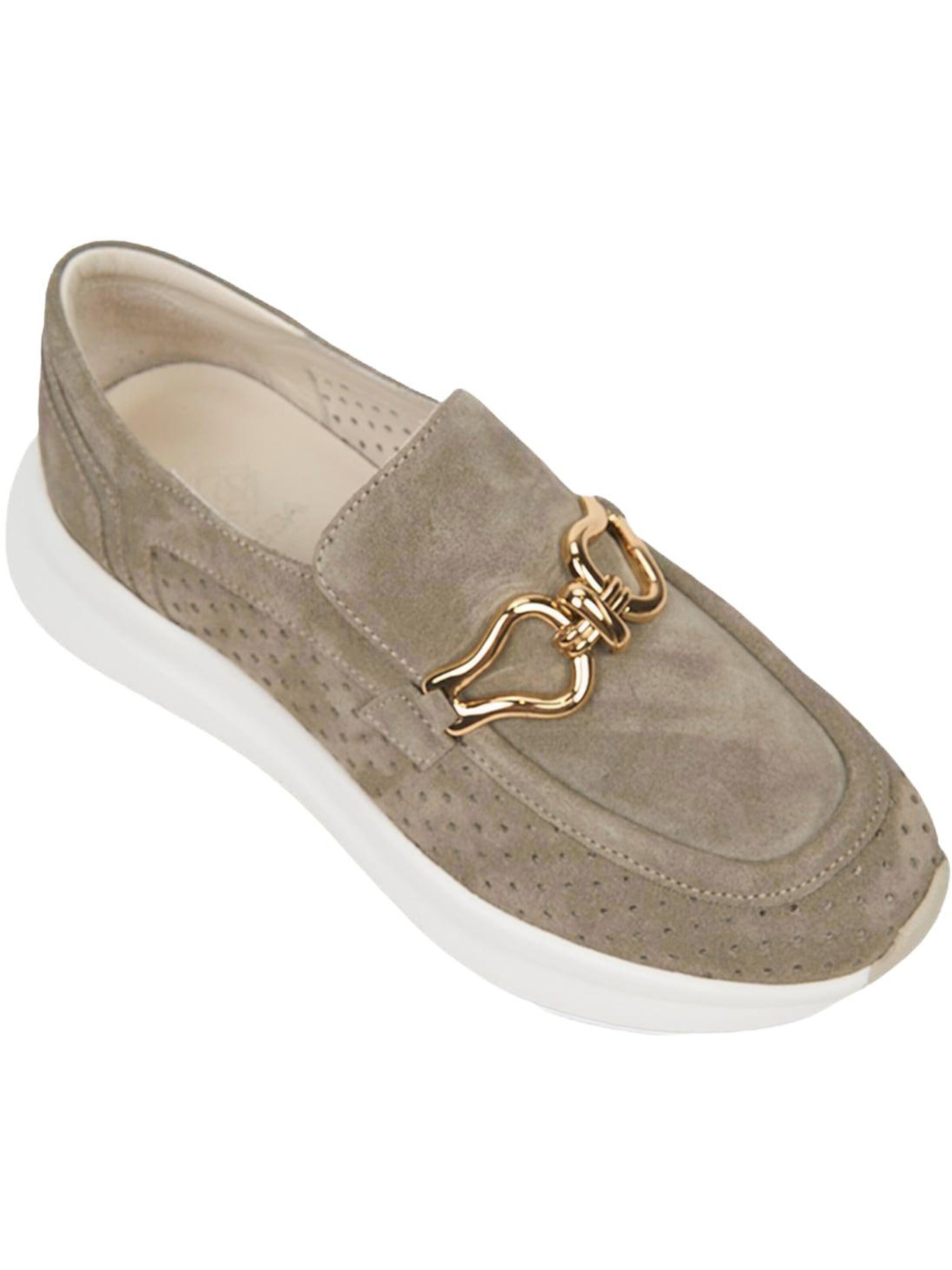 Desa Slip-on 'Trainer' in Groen