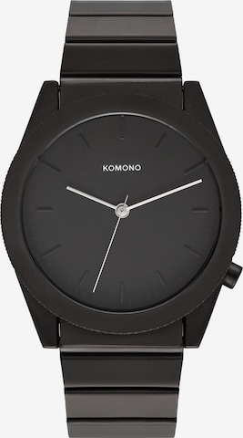 Komono Analog Watch 'Komono' in Black: front