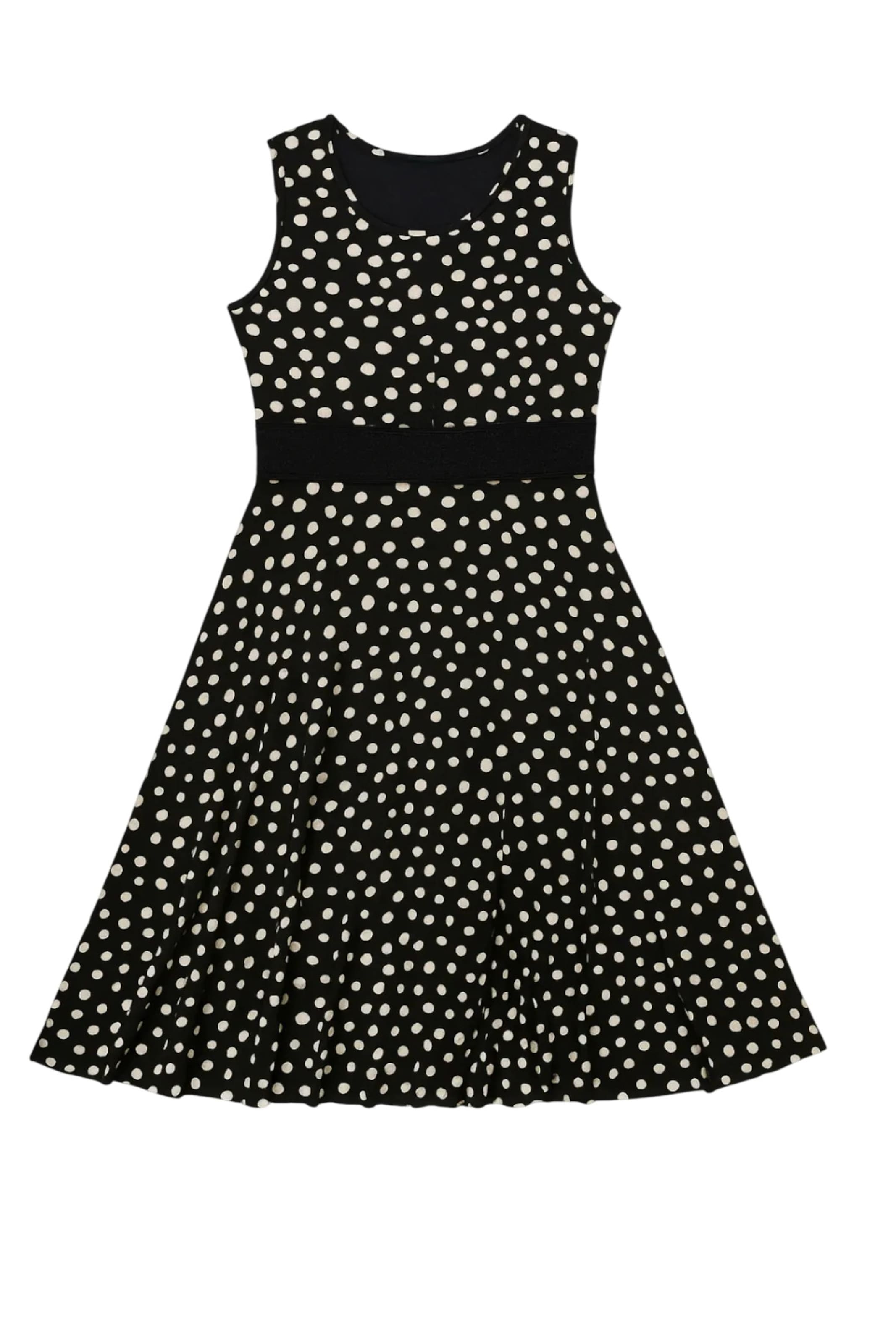 Shape Of You Jurk in Zwart: voorkant