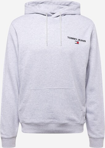 Tommy Jeans Sweatshirt in Grijs: voorkant