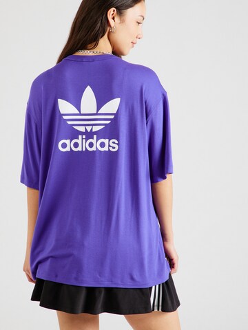 ADIDAS ORIGINALS Oversized shirt 'TREFOIL' in Lila