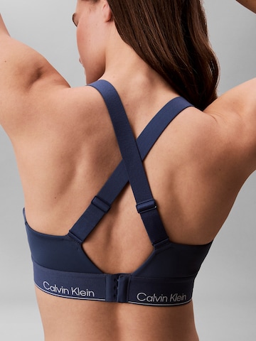 Calvin Klein Sport Sport-BH in Blau