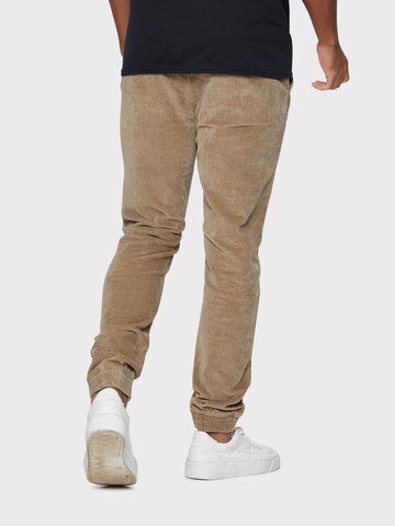 Threadbare Tapered Hose 'Roy Cord 8W' in Beige