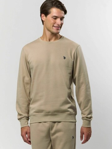 U.S. POLO ASSN. Pullover ' Tais ' in Beige: Vorderseite