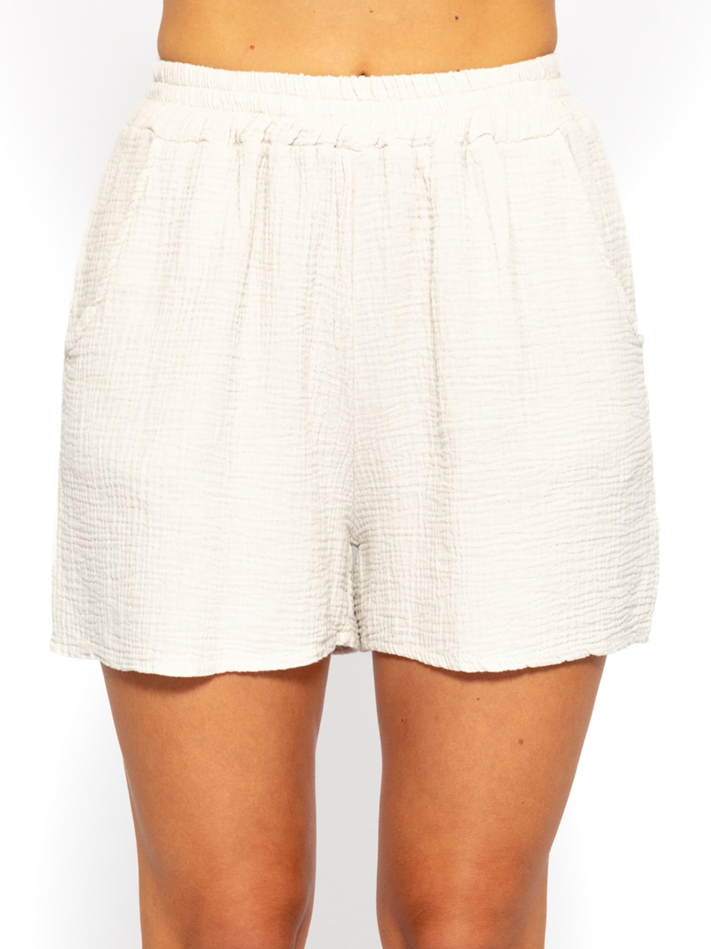 SASSYCLASSY Regular Pants in Beige