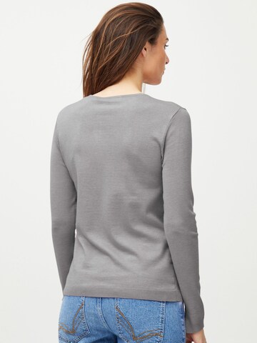PULZ Jeans Pullover ' SARA ' in Grau