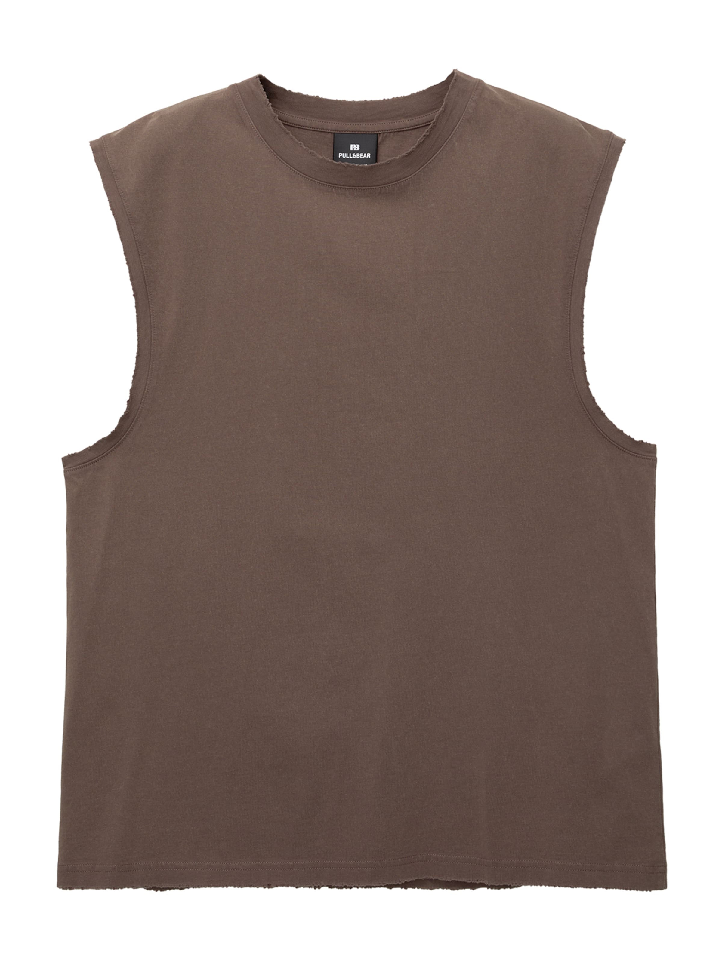 Pull&Bear Bluser & t-shirts i brun: forside