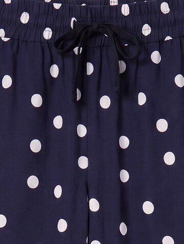 TOM TAILOR Wide leg Broek in Blauw