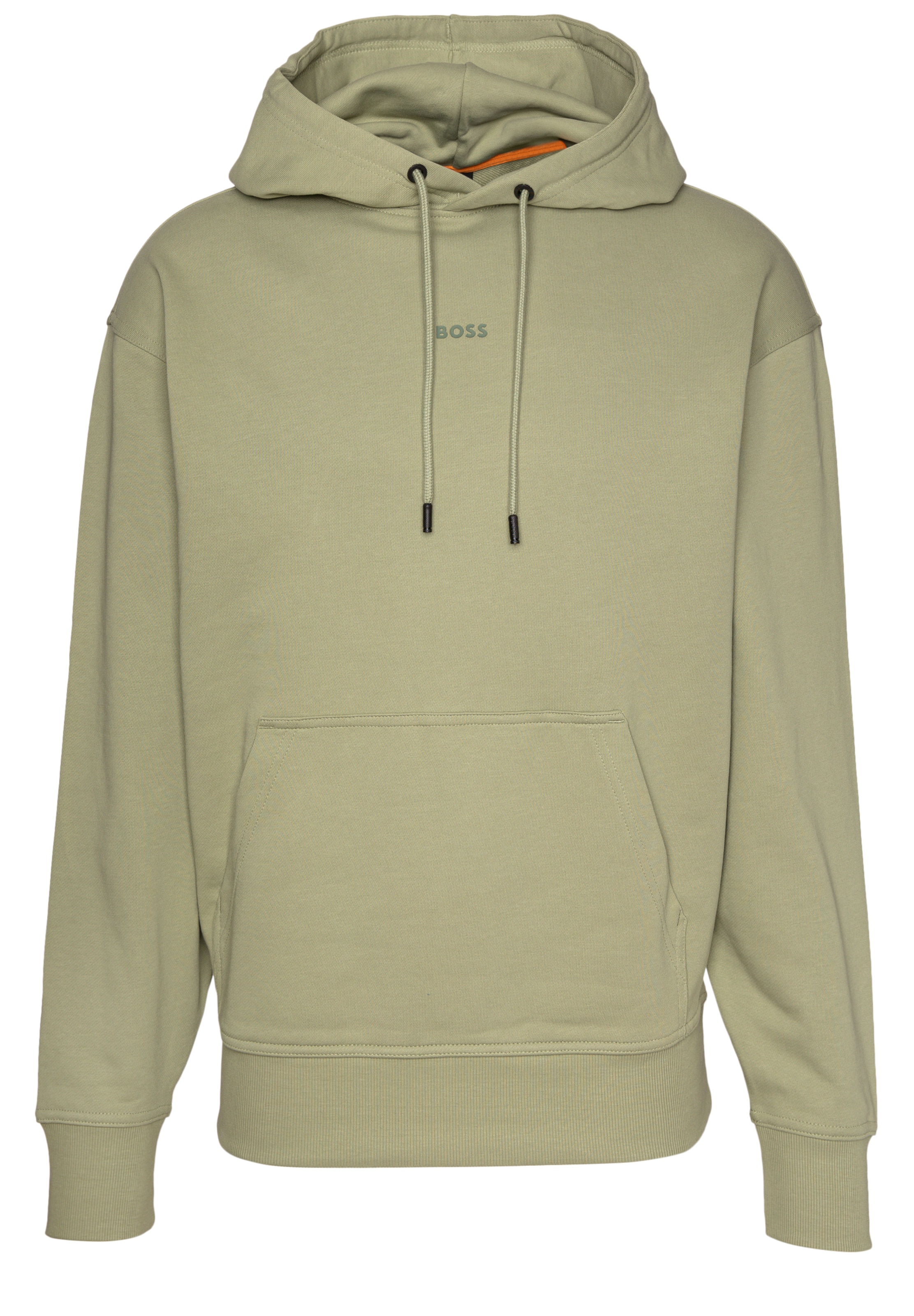 BOSS Sweatshirt 'We Small' in Green: front