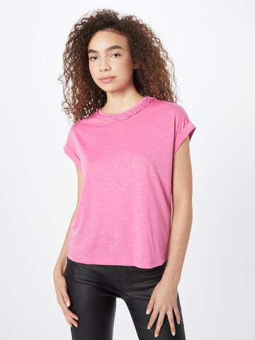 ONLY - Camiseta 'AURORA' en rosa: frente