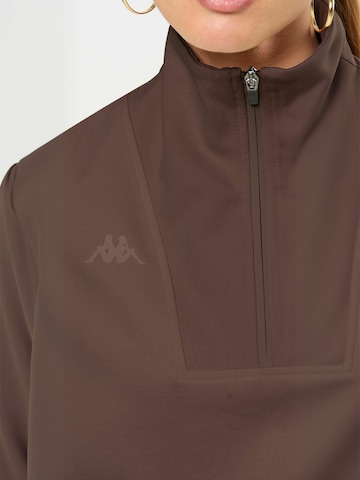 KAPPA Cardigan ' KWLogo Ileria ' in Braun