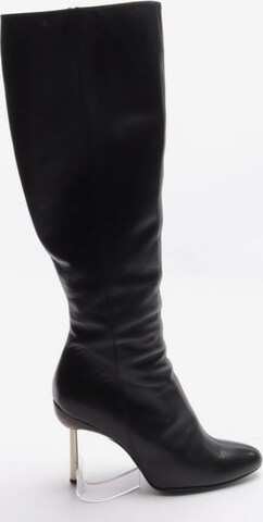 CHANEL Dress Boots in 36 in Black: front