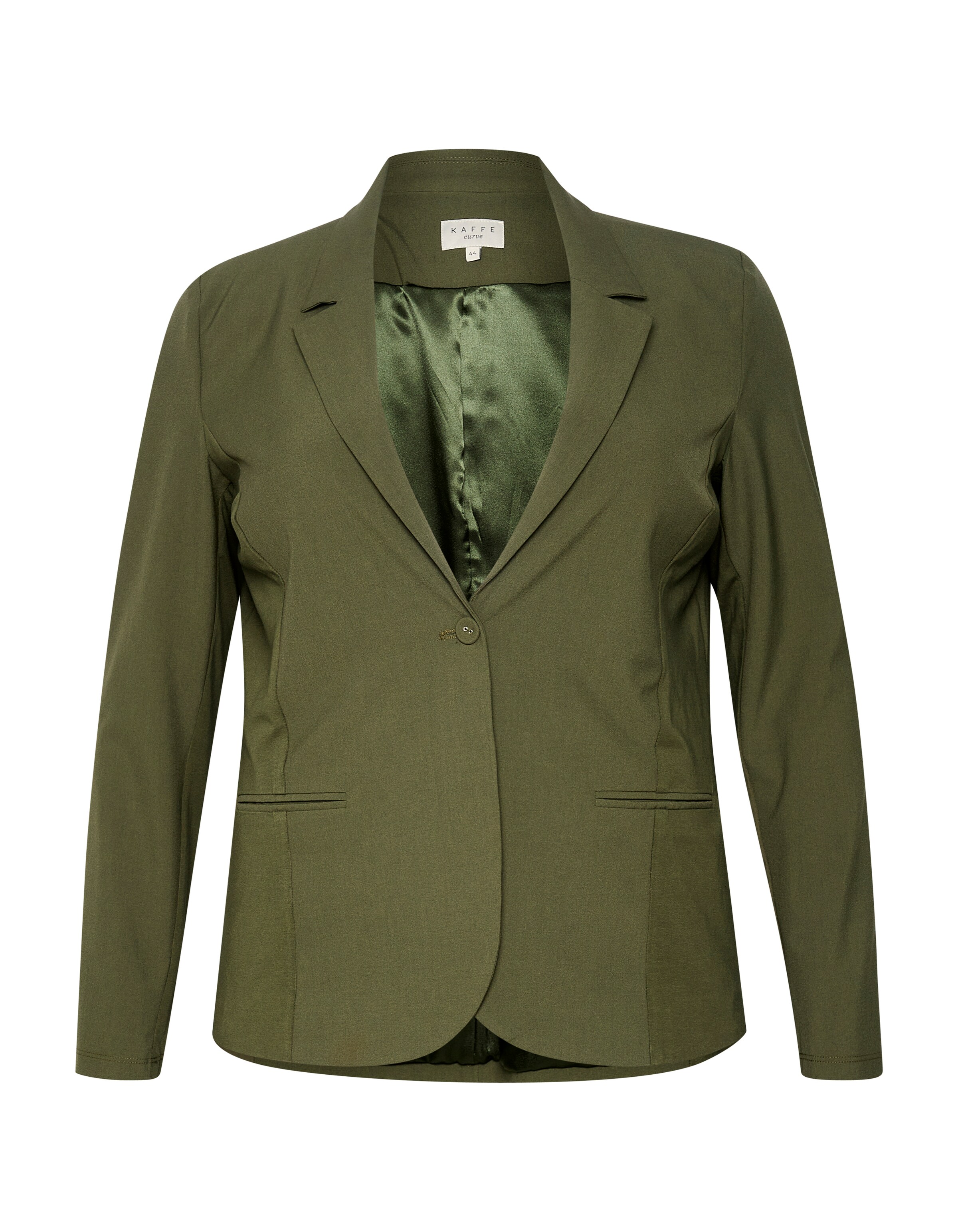 KAFFE CURVE Blazers &#x27;Jia&#x27; in Groen: voorkant