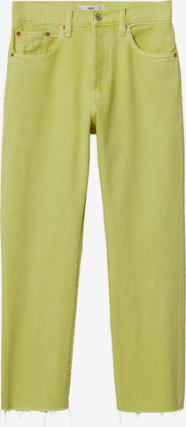 MANGO Regular Jeans 'Havana' i gul: forside