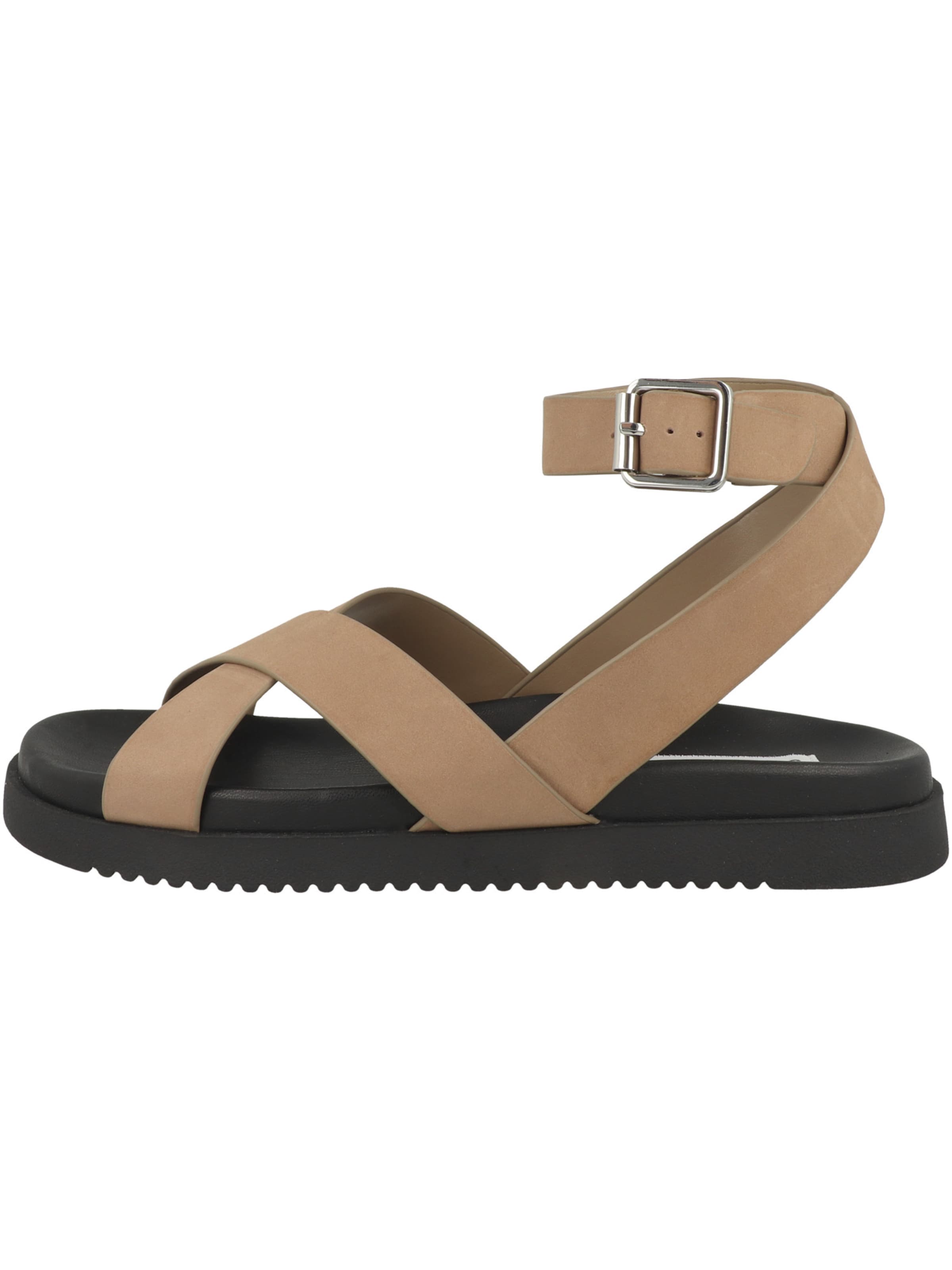 STEVE MADDEN Sandalen met riem 'My Bestie' in Bruin