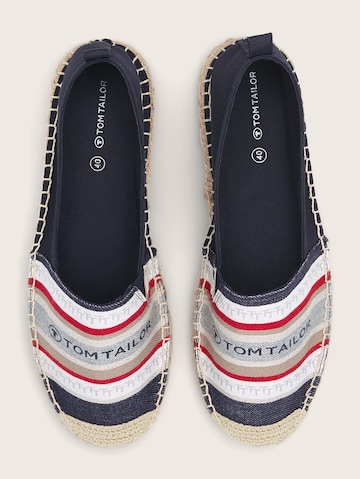 TOM TAILOR Espadrilles in Blau