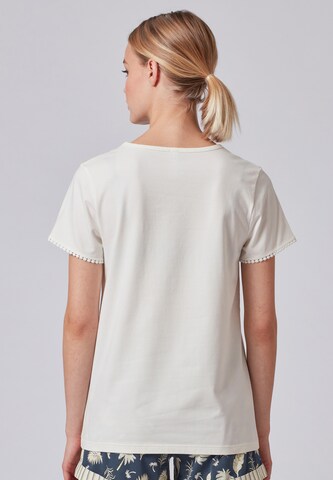 T-shirt Skiny en blanc